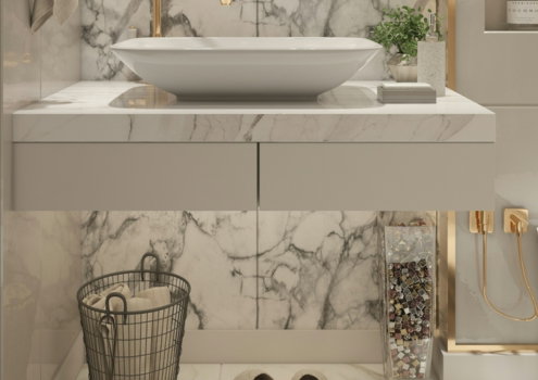 white ceramic sink